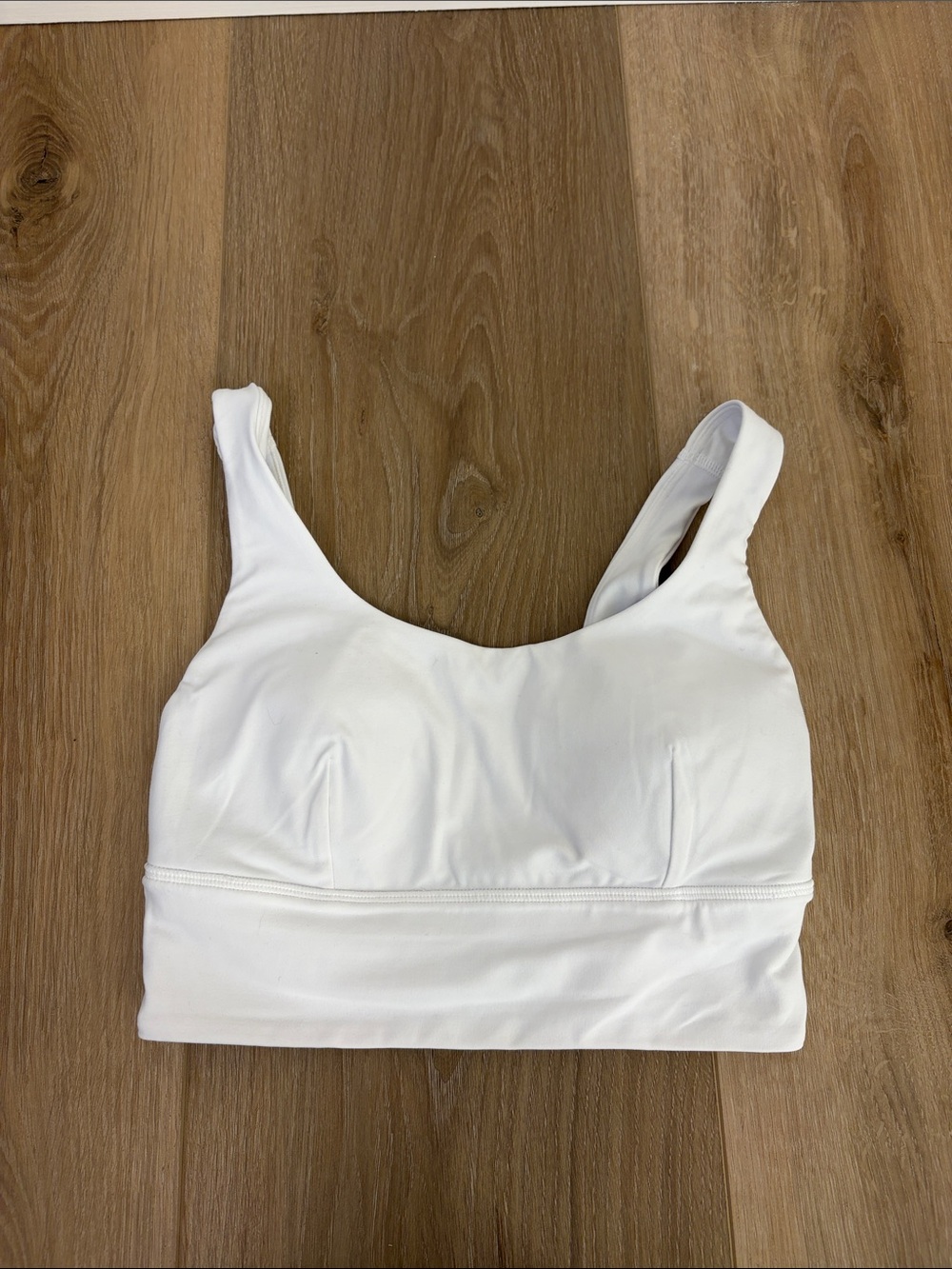 lululemon athletica White Padded Sports Bralette